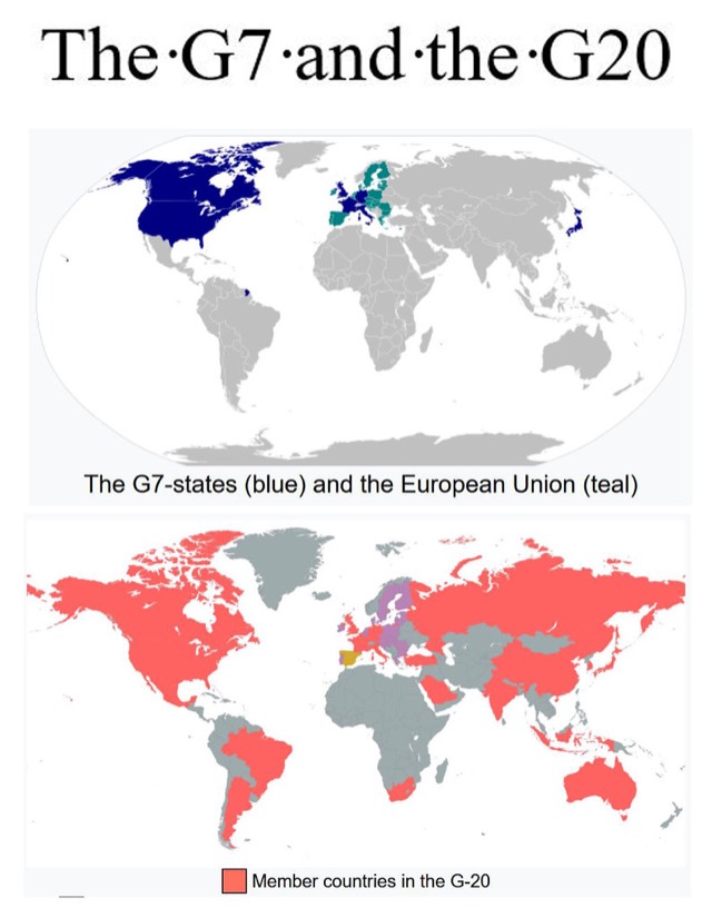 El G7 y el G20
