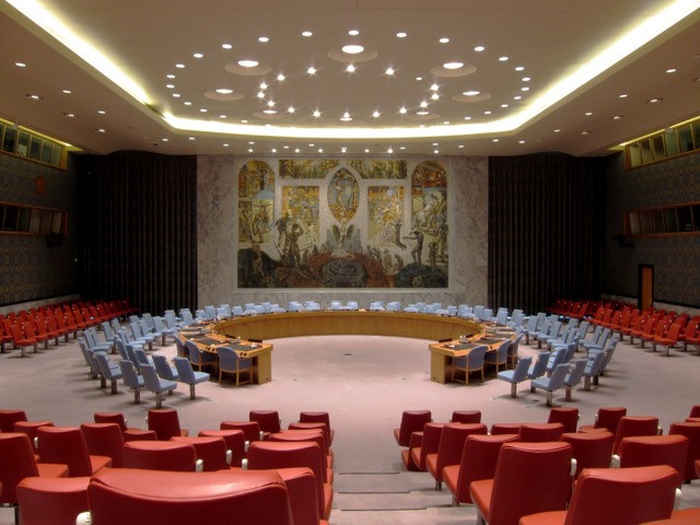 El Consejo de Seguridad de la ONU